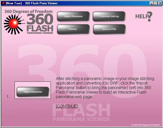 360 Flash Pano Viewer Screenshot